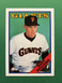 1988 Topps Matt Williams Rookie (RC) San Francisco Giants Baseball Card #372