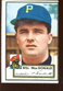 1952 Topps Baseball Card #138 Bill MacDonald EXMT+