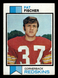 1973 Topps Pat Fischer #98 Washington Redskins