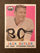 1959 Topps - #22 Jack Butler Steelers Near Mint-Mint NM-MT (Set Break)