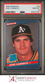 1986 DONRUSS #39 JOSE CANSECO RC RATED ROOKIE ATHLETICS PSA 10