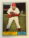 1961 Topps Baseball Robin Roberts #20 Philadelphia Phillies VG-EX+ See Pics!