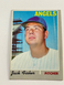 1970 Topps Baseball Card #684 Jack Fisher - Angels / Near Mint or Better