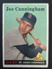 1958 Topps Baseball Joe Cunningham St. Louis Cardinals #168