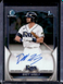 2023 Bowman Chrome Brett Wisely 1st Prospect Auto Autograph #CPA-BW Rays