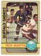 1972-73 OPC #157 RICK MARTIN Buffalo Sabres NHL Hockey Card