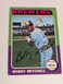 1975 Topps Baseball #468 Bobby Mitchell - Milwaukee Brewers