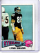 1975 TOPPS #282 LYNN SWANN PITTSBURGH STEELERS (ROOKIE CARD & HALL OF FAMER)