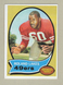 1970 TOPPS FOOTBALL CARD #27 ROLAND LAKES 49ER'S  EXNM