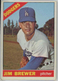 1966 Topps Jim Brewer-Good Centering Los Angeles Dodgers #158