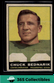 1961 Topps NFL Chuck Bednarik #101 Football Philadelphia Eagles