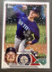 Bryce Miller Rookie Card RC 2023 Topps Holiday #H65 Seattle Mariners 