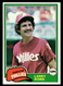 Larry Bowa Philadelphia Phillies 1981 Topps #120