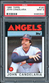 1986 Topps Baseball #140 John Candelaria - California Angels PSA 9 MINT