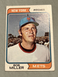 1974 Topps #624 Bob Miller Baseball Card - New York Mets