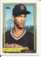 1992 TOPPS Baseball Card #786 Royce Clayton GIANTS