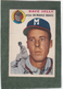 *1954 TOPPS #188 DAVE JOLLY, BRAVES RC nice crnrs&gloss; no crses; skids@edge