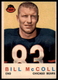 1959 Topps Bill McColl #151 Vg-VgEx