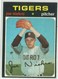 1971 Topps Baseball #695 Joe Niekro - Detroit Tigers HI#