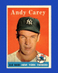 1958 Topps Set-Break #333 Andy Carey EX-EXMINT *GMCARDS*
