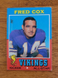 1971 Topps #96  Fred Cox    Minnesota Vikings