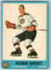 1962-63 Topps Warren Godfrey #4 VG+ Vintage Hockey Card