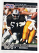 AARON WALLACE 1990 Pro Set #706 Rookie Los Angeles Raiders NFL Football