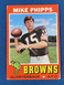 1971 Topps Mike Phipps Football Card #131 Cleveland Browns
