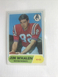 1968 Topps Football JIM WHALEN Card #20 EX-MT Boston Patriots