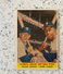 1958 Topps #418 Mickey Mantle Hank Aaron World Series Batting Foes Yankees
