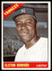 1966 Topps #405 Elston Howard New York Yankees VG-VGEX NO RESERVE!