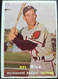 1957 Topps #193 DEL RICE MILWAUKEE BRAVES MLB baseball card EX