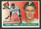 1955 Topps #12 Vernon Jake Thies Vintage Baseball Card MLB Pittsburgh Pirates