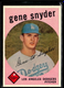 Gene Snyder 1959 Topps #522 EXMT/NMT