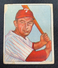 1950 Bowman Baseball Card LOW NUMBER Eddie Waitkus Card #30 Bv $50 NH