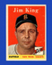 1958 Topps Set-Break #332 Jim King EX-EXMINT *GMCARDS*