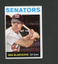 1964 Topps Don Blasingame #327 Washington Senators Blemish (In Description)
