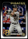 2024 Topps Series 1 Nick Gonzales Rookie Pittsburgh Pirates #168