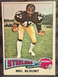1975 Topps #12 Mel Blount Rookie Pittsburgh Steelers RC HOF Southern Univer m 