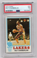 Topps 1973 #80 Wilt Chamberlain HOF LA Lakers Graded PSA 7 NM Centered