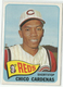 1965 Topps Baseball #437 Chico Cardenas, Reds HI#