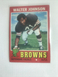 1971 Topps Walter Johnson #104 Cleveland Browns
