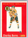 1959-60 Topps Charlie Burns #40 VG Vintage Hockey Card