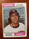 1974 Topps Charlie Sands #381 California Angels 