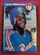 1989 Donruss #402 Curtis Wilkerson Texas Rangers
