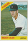 MICKEY LOLICH 1966 TOPPS BASEBALL #455 DETROIT TIGERS SEMI HIGH NUMBER VG-EX