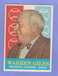 1959 Topps #200 Warren Giles NL President