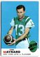 1969 Topps #60 DON MAYNARD VG New York Jets Football Trading Card 