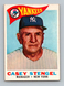 1960 Topps #227 Casey Stengel VG-VGEX Baseball Card
