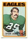 1972 Topps #21 Steve Zabel ROOKIE Football Card - Philadelphia Eagles